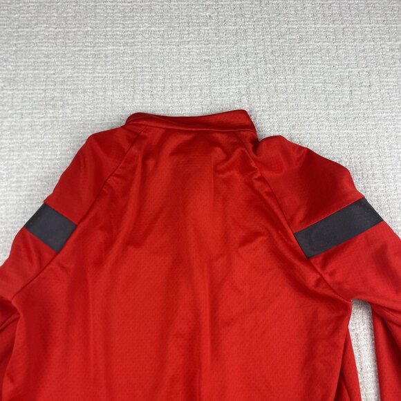 AC Milan Puma Training long sleeve football soccer Jacket red Youth XL (≈ Men S) - Picture 15 of 16